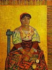Vincent van Gogh The Italian Woman painting